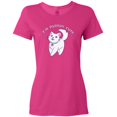 thumbnail image 3 of Inktastic I'm Purrdy Cute White Kitty Cat Women's T-Shirt, 3 of 5