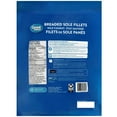 thumbnail image 2 of Great Value Wild Caught Breaded Sole Fillets, Frozen Bag, 860 g, 2 of 6