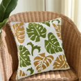 thumbnail image 3 of Exquisite Floral Plant Embroidery Pillowcase Home Decoration Series Living Room Sofa Cushion Cover (a01), 3 of 5