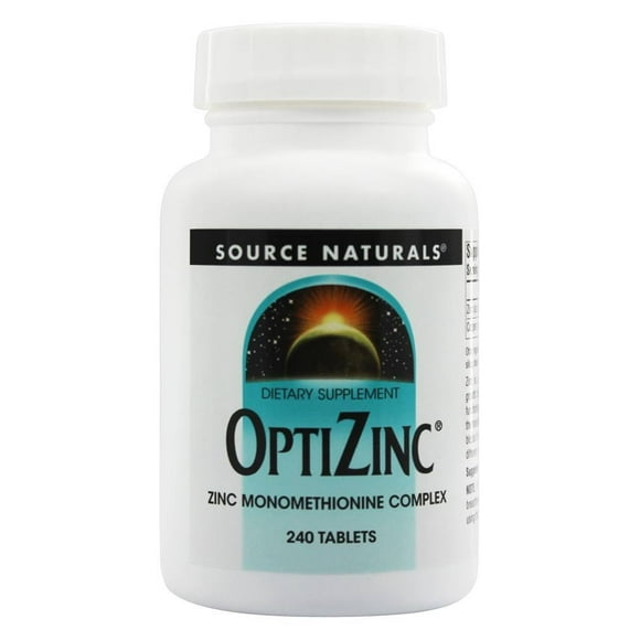 Source Naturals - OptiZinc 30 Mg. - 240 Comprimés