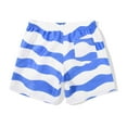 thumbnail image 5 of Mens Swim Trunks 5" with Mesh Lining Quick Dry Bathing Suits for Men Black Wave Size m, 5 of 7