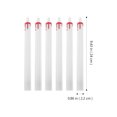 thumbnail image 2 of ADDHAT 6Ud Velas Reutilizables Batería Decorativa Sin Cera Para Bodas Y Celebraciones, 2 of 8