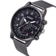 thumbnail image 2 of Reloj de cuarzo para hombre, relojes de moda para hombre, diseño de hombre, correa de malla de acero inoxidable, reloj de pulsera analógico de aleación de cuarzo, reloj para hombre, 2 of 2