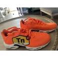 thumbnail image 4 of Ni - ke Ni - ke Air Max Plus Big Logo Men’s Size 9 Total Orange White AJ7181-800, 4 of 5