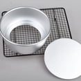 thumbnail image 5 of 6 Inch Durable Live Bottom Baking Sheet Fondant Cake Mold Baking Cake Pan DIY Baking Tool for Kitchen Home Restaurant, 5 of 6