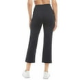 thumbnail image 3 of Jockey Ladies' Yoga Capri Cropped Slit Flare Pant, 3 of 3