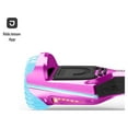 thumbnail image 6 of Jetson Rave Hoverboard, Pink, Bluetooth Speaker, Customizable LED Light-up Wheels, 12+, 6 of 7