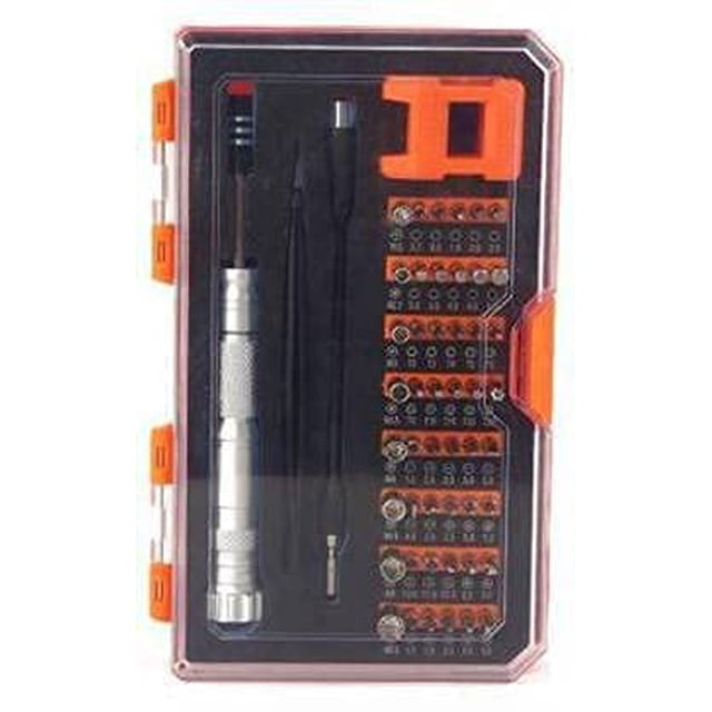 Ensemble Tournevis 52 en 1 avec Boîtier Extension de Bit Magnétique / Compatible Arbre Flexible, Ensemble d'Outils pour la Maison / Kit de Réparation Électronique Multifonctionnel Professionnel, Kit de Pilote pour Mobile, Ordinateur Portable