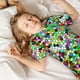 thumbnail image 5 of Balery Colorful Tie Dye Stained Glass Conjunto de Pijama Infantil de Manga Corta con Estampado – Ropa de Dormir de Algodón Suave-X-Large, 5 of 6