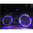 thumbnail image 4 of ¡Paquete de 2 llantas con luces LED para ruedas de bicicleta con baterías incluidas! Sea más brillante y visible desde todos los ángulos para máxima seguridad y estilo, 4 of 5