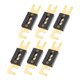 thumbnail image 1 of 6uds 225A Dorado Tono ANL Fusible Universal para Coche Vehículo Camión Audio, 1 of 1