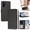 Black, variant on Tianyeda for OnePlus Nord N200 5G Case with 3 Cards Holder and Strap Crossbody Lanyard, Stand, Cute Lightweight Wallet Phone Case Black