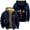 Navy, variant on Conclave Movie Zipper Hoodies Women Men Jacket Parkas Long Sleeve Casual Streetwear Coat