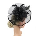 thumbnail image 4 of Diadema Fascinator con Velo Zulema para Mujer Negro, 4 of 8