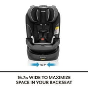 Evenflo Revolve360 Slim 2-in-1 Rotating Car Seat, Cambridge, Black/Gray