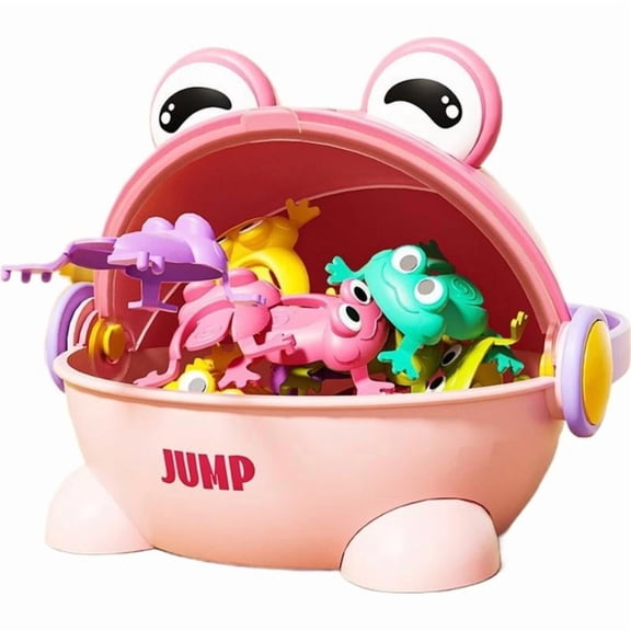 Jumping Frog Toys Candy Color Classic Children Kids Funny Party Contest Game for Kids Party and Playtime