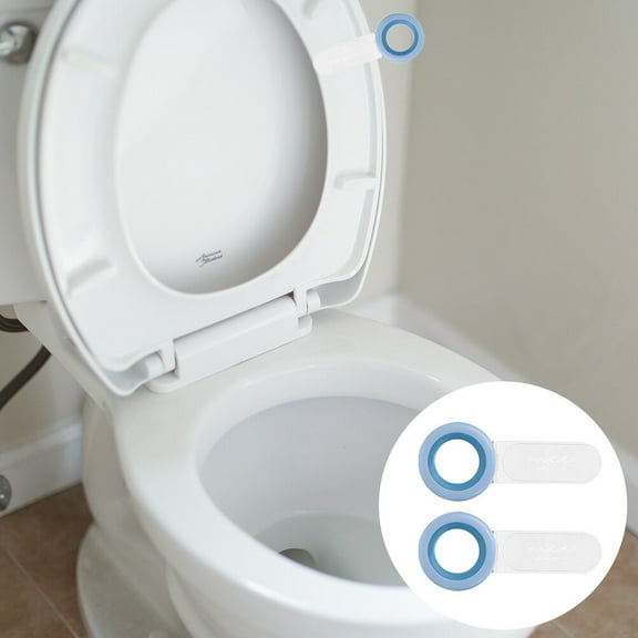 GOOHOCHY  2 Pcs Toilet Lid Lifter Accessories Seat Handle Material Accessory