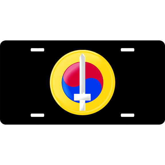 U.S. Army 175th Finance Command License Plate