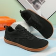 thumbnail image 2 of LASUDRAA Men's Wide Barefoot Shoes Minimalist Sneakers Zero Drop Sole, 2 of 8