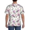 thumbnail image 2 of Rocae Orchids Flowers for Men's Moisture-Wicking Crew Tee - T-Shirt for Sports, Outdoor Activities, and Casual WearXX-Large, 2 of 9