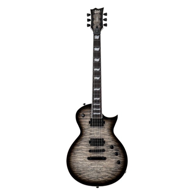 Guitarra eléctrica ESP LTD EC-1000T Charcoal Burst con Fishman