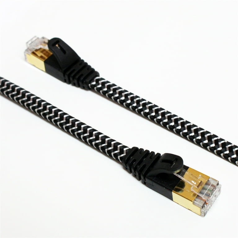 CAT-7 10 Gigabit Ethernet Ultra Flat Patch Cable for Modem Router LAN —  Tera Grand