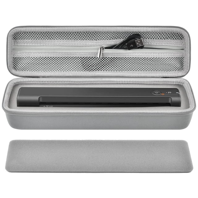 Funda de escáner ALKOO para Epson Workforce ES-50/60W/DS-30 gris