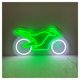 thumbnail image 1 of Letrero De Neón Moto Deportiva Para Decoración Pared, Escaparate Tienda Motos, Entrada Comercial, 45cm, 1 of 8