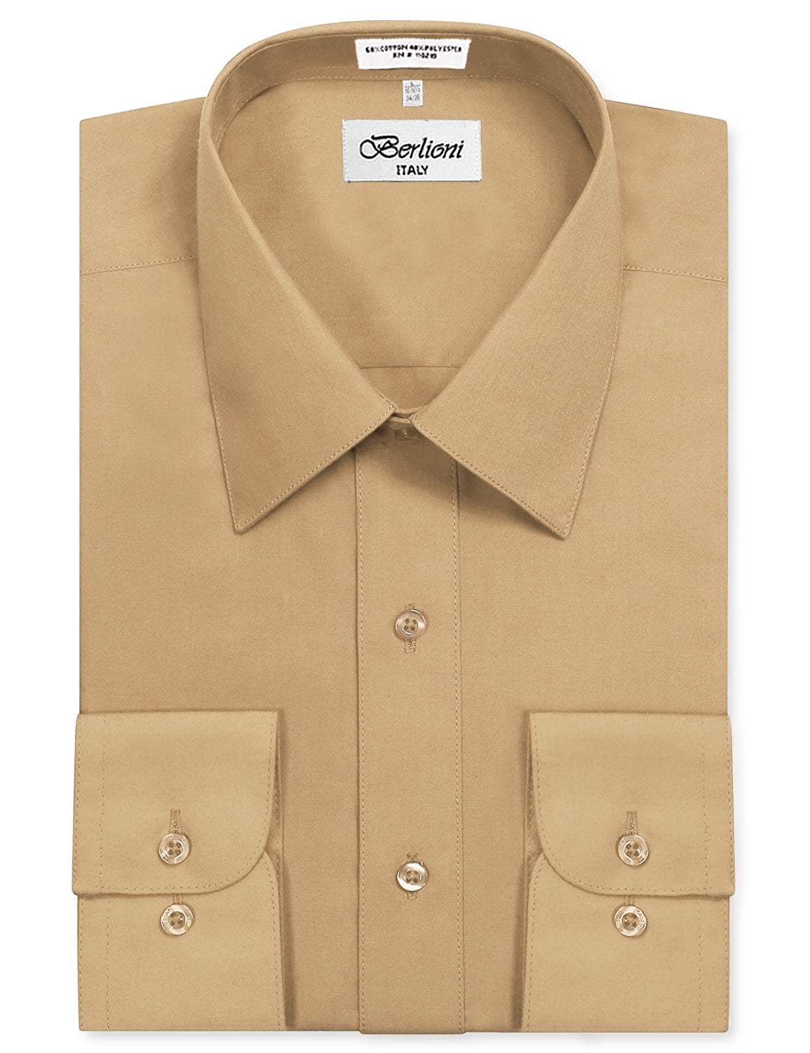Beige Mens Dress Shirts