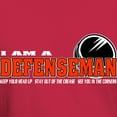 thumbnail image 3 of CafePress - Defenseman Dark T Shirt - Men's Classic Graphic Cotton T-Shirt, 3 of 4