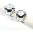thumbnail image 5 of 7/8\" 1\" Motorcycle Handlebar Mount Clock & Thermometer White[YDE], 5 of 5