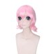 thumbnail image 2 of Peluca corta para cosplay, rosa, rizada, resistente al calor, 40 cm, para anime, 2 of 3