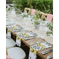 thumbnail image 4 of Cloth Napkins Vintage Watercolor Lemon White Wood Washable Soft Kitchen Dinner Napkin Set of 4,Farmhouse Buffalo Plaid Reusable Cocktail Napkins for Wedding Holiday Party Event,20x20In, 4 of 7