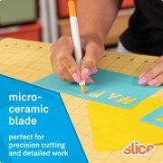 Slice Precision Cutter Craft Knife with Micro Ceramic Safey Blade And Removable Cap