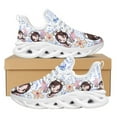 thumbnail image 1 of Zapatillas de plataforma con cordones para mujer, zapatos informales de enfermería, para correr al aire libre, de verano, regalo para pareja, con diseño de enfermera de dibujos animados para hospital, 1 of 6
