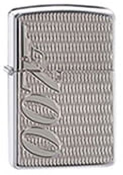 Zippo Feuerzeug Schwarz Matt – James Bond 007 Edition, Winddicht Und Nachfüllbar