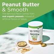 FOUR SIGMATIC Superfood Organic Plant-Based Protein With Chaga Mushroom & Ashwagandha, Canister, Peanut Butter, 1.32 Pound (Pack Of 1), 21.16 Oz