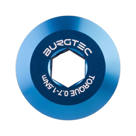 Burgtec Shimano Crank Bolt, Deep Blue