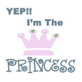 thumbnail image 3 of CafePress - I'm The Princess Women's Light Pajamas - Women's Short Sleeve Print T-Shirt and Pants Light Cotton Pajama Set, 3 of 7