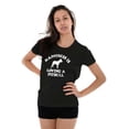 thumbnail image 4 of Happiness Loving A Pitbull Rescue Dog Womens Fitted Plus Size Graphic Tee Brisco Brands 2X, 4 of 5