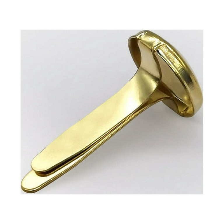 Officemate Brass Plated Round Head Fasteners