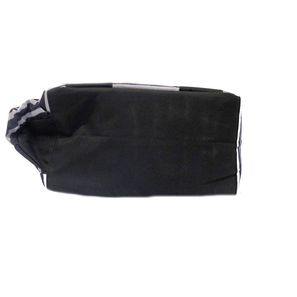 Bagseri Insulated Lunch Bag for Women (Black White Stripe)