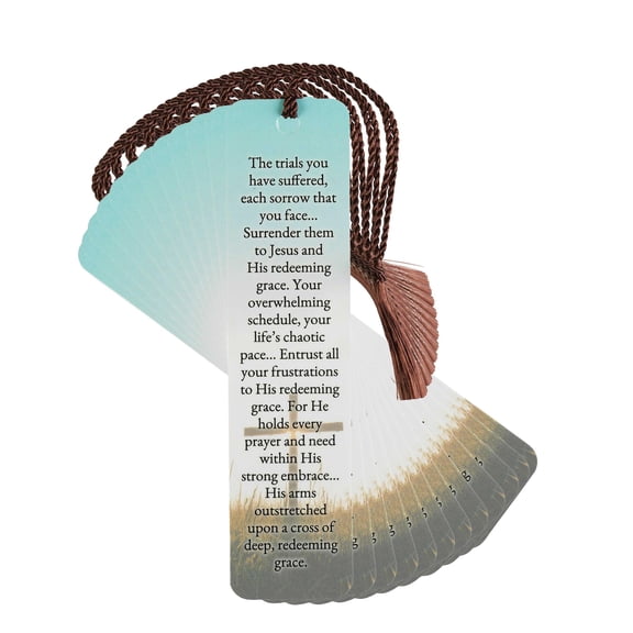 Dicksons Trials You Have Suffered Cross 6 inch Paper Bookmark Pack of 12