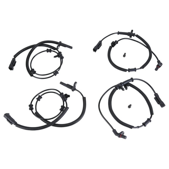 4pcs Front and Rear ABS Wheel Speed Sensor Compatible for Dodge Ram 1500 2013-2018 1500 Classic