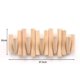 thumbnail image 5 of Gancho de pared con 5 ganchos, en madera natural, 37,5 x 16,5 x 4,4 cm, 5 of 5