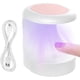 thumbnail image 1 of (Polvo) Mini lámpara UV Gel de uñas Secador de uñas americano Lámpara de uñas UV LED profesional USB portátil para esmalte de uñas semipermanente Máquina de uñas, Nail Art Ma, 1 of 5