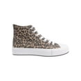 thumbnail image 2 of No Boundaries Women's High Top Canvas Sneakers, 2 of 6