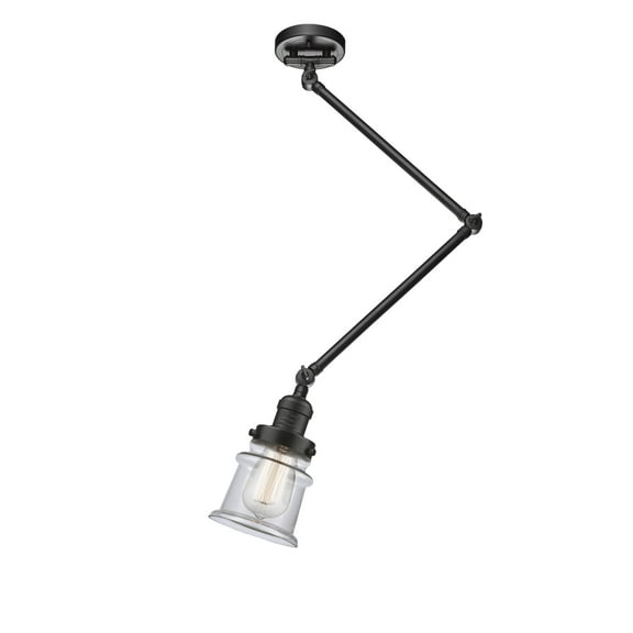 Innovations Lighting 238C Small Canton Small Canton 14" Wide Semi-Flush Ceiling Fixture -