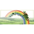 thumbnail image 3 of Popp, Grace 18x10 Black Modern Framed Museum Art Print Titled - Leprechauns Rainbow Collection D, 3 of 5