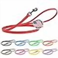 thumbnail image 3 of Dogline Biothane Waterproof Dog Leash Strong Coated Nylon Webbing with Black Hardware Odor-Proof Easy to Clean High Performance for Small or Large Dogs Made in USA 4 or 6 ft Lead, Cherry Red, 3 of 4